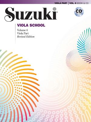 Suzuki Viola School, Vol 6: Viola Part, Book & CD - Preucil, William