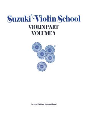 Suzuki Violin School, Vol 4: Violin Part - Alfred Music