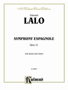 Symphony Espagnole, Op. 21