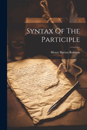 Syntax Of The Participle