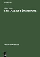 Syntaxe et smantique