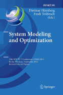 System Modeling and Optimization: 25th IFIP TC 7 Conference, CSMO 2011, Berlin, Germany, September 12-16, 2011, Revised Selected Papers