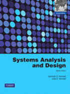 Systems Analysis and Design: Global Edition - Kendall, Kenneth, and Kendall, Julie