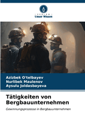 Ttigkeiten von Bergbauunternehmen