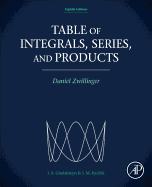 Table of Integrals, Series, and Products