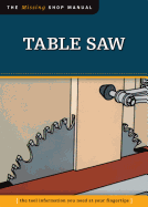 Table Saw (Missing Shop Manual): The Tool Information You Need at Your Fingertips