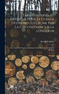 Tarif Universel Et Mtrique Pour Le Cubage Des Arbres En Grume Par La Circonfrence & La Longueur: Ou, Trait De Tous Les Systmes Usits Dans Le Commerce De Bois