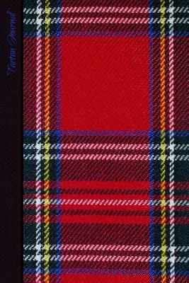 Tartan Journal: Scottish / Scotland Gifts / Gift / Presents ( Large Notebook with Red Tartan Design ) - Smart Bookx
