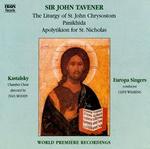 Tavener: Liturgy of St. John Chrysostom; Panikhida - Julian Walker (vocals); Patricia Forbes (vocals); Roderick Earle (vocals)