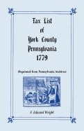 Tax List of York County, Pennsylvania, 1779