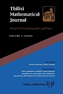 Tbilisi Mathematical Journal Volume 2 (2009)