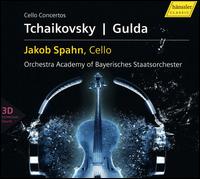 Tchaikowsky, Gulda: Cello Concertos - Jakob Spahn (cello); Orchestra Academy of Bayerisches Staatsorchester; Stephan Frucht (conductor)