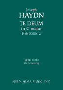Te Deum in C major, Hob.XXIIIc.2: Vocal score