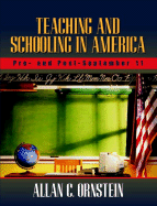 Teaching and Schooling in America: Pre- And Post-September 11