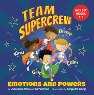 Team Supercrew - Emotions and Powers: 4 Book Box Set (Books 1-4)