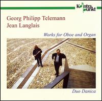 Telemann, Langlais: Works for Oboe and Organ - Asger Troelsen (organ); Merete Hoffmann (oboe)