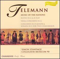 Telemann: Music of the Nations - Colin Lawson (chalumeau); Collegium Musicum 90; Michael Harris (chalumeau); Simon Standage (viola); Simon Standage (conductor)