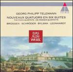 Telemann: Nouveaux Quatuors en Six Suites - Concerto Amsterdam; Gustav Leonhardt (harpsichord); Jaap Schrder (violin); Quadro Amsterdam; Frans Brggen (conductor)