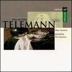 Telemann: Oboe Sonatas; Handel: Trio Sonatas - Bob van Asperen (harpsichord); Christopher Hogwood (organ); Claude Wassmer (bassoon); Han de Vries (oboe);...