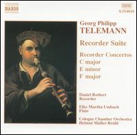 Telemann: Suite & Concerto for Recorder - Daniel Rothert (recorder); Cologne Chamber Orchestra; Helmut Mller-Brhl (conductor)