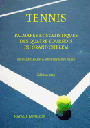 Tennis: Palmares et statistiques des quatre tournois du Grand Chelem Simples Dames & Simples Messieurs Edition 2015