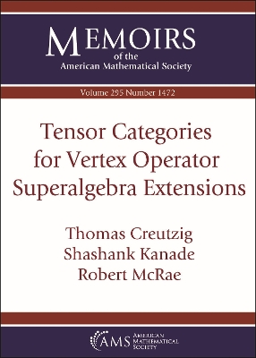 Tensor Categories for Vertex Operator Superalgebra Extensions - Creutzig, Thomas, and Kanade, Shashank, and McRae, Robert