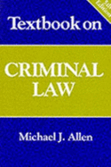 Textbook on Criminal Law