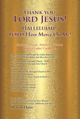 Thank you Lord Jesus! Hallelujah! Lord have mercy on Me! - Hunt, Sharon