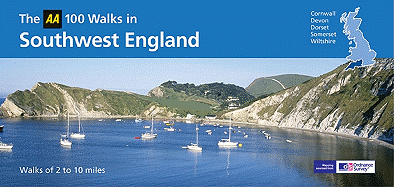 The AA 100 Walks in Southwest England: Walks of 2 to 10 Miles
