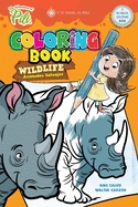 The Adventures of Pili: Wildlife Bilingual Coloring Book . Dual Language English / Spanish for Kids Ages 2+