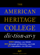 The American Heritage College Dictionary, Third Edition: Print and CD-ROM Edition