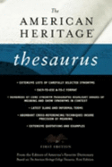The American Heritage Thesaurus