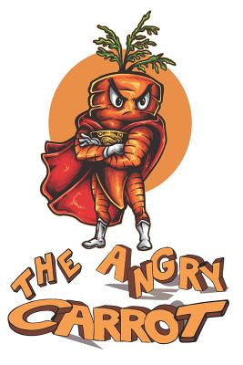 The Angry Carrot: 6x9 College Ruled Line Paper 150 Pages - Foodietoon