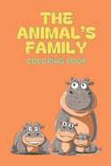 The Animal's Family: Coloring book