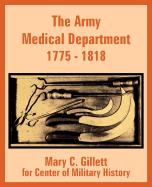The Army Medical Department 1775 - 1818
