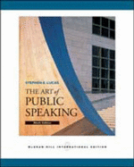 The Art of Public Speaking: With Student CDs 5.0, Audio CD set PowerWeb and Topic Finder - Lucas, Stephen E.