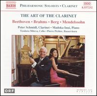 The Art of the Clarinet - Madoka Inui (piano); Peter Schmidl (clarinet); Pierre Pichler (basset horn); Teodora Miteva (cello)