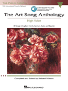 The Art Song Anthology - High Voice Book/Online Audio