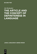 The Article and the Concept of Definiteness in Language