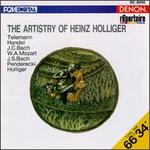 The Artistry of Heinz Holliger - Antonio Salvatore (violin); Aurle Nicolet (flute); Camerata Bern (strings); Christiane Jaccottet (harpsichord);...