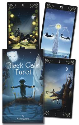 The Black Cats Tarot Deck - Scarabeo, Lo; Kuara, Maria