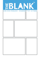 The Blank Comic Book Panelbook - Staggered, 7"x10", 127 Pages