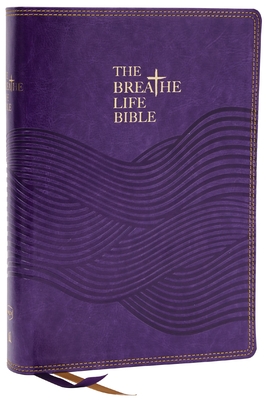 The Breathe Life Holy Bible: Faith in Action (Nkjv, Purple Leathersoft, Red Letter, Comfort Print) - Jenkins, Michele Clark (Editor), and Moore, Stephanie Perry (Editor), and Thomas Nelson