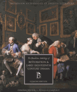 The Broadview Anthology of Restoration and Early Eighteenth Century Drama: Concise Edition