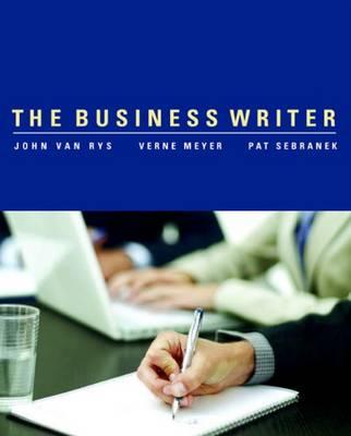 The Business Writer - Van Rys, John