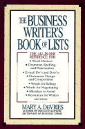 The Business Writer's Book of Lists