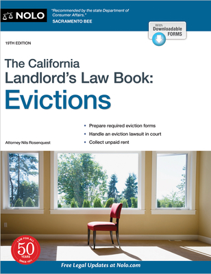 The California Landlord's Law Book: Evictions - Rosenquest, Nils