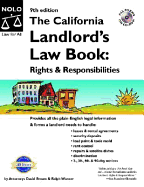 The California Landlord's Law Book: Rights and Responsibilities