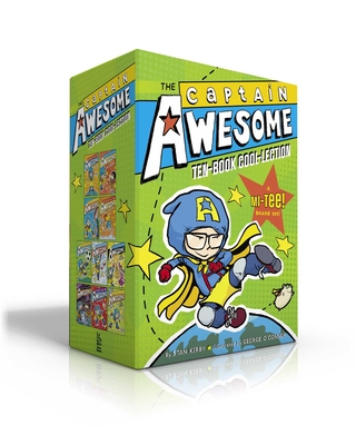 The Captain Awesome Ten-Book Cool-Lection (Boxed Set): Captain Awesome to the Rescue!; vs. Nacho Cheese Man; And the New Kid; Takes a Dive; Soccer Star; Saves the Winter Wonderland; And the Ultimate Spelling Bee; vs. the Spooky, Scary House; Gets... - Kirby, Stan