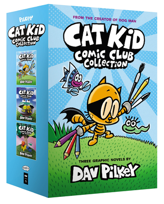 The Cat Kid Comic Club Collection: From the Creator of Dog Man (Cat Kid Comic Club #1-3 Boxed Set) - 